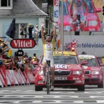 la skoda superb durant le tour 2009