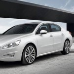 vue 3/4 avant de la berline peugeot 508 gt