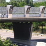 trois radars autos sur un pont