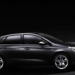 vue de profil de la citroën c4