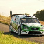 duval adac avec sa ford en rallye