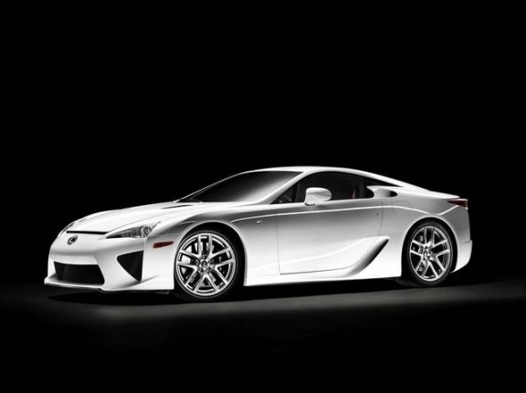 la lexus lfa vue de profil
