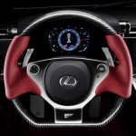 le volant de la lexus lfa