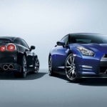 vue avant et arrière de la nissan gt-r après son restylage