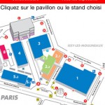 le plan du mondial de l'auto 2010 sur iphone