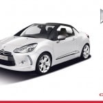 la citroen ds3 cc vue de l'avant