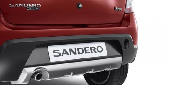 le bas de caisse de la dacia sandero stepway