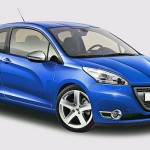 photoshop de la peugeot 208 commercialisee en septembre 2011. de l'autojournal