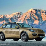 photoshop du porsche cajun 2014 en version 5 portes de l'argusauto