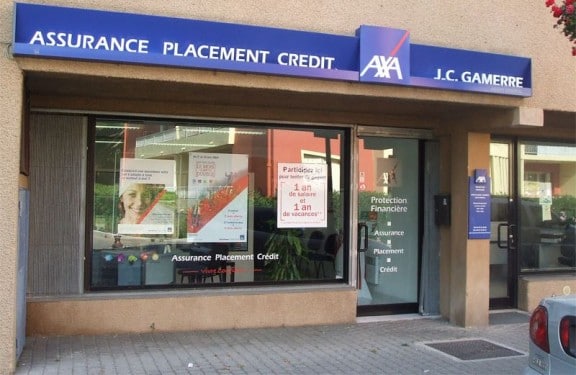 une boutique d'assurance