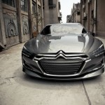 vue avant du concept-car metropolis