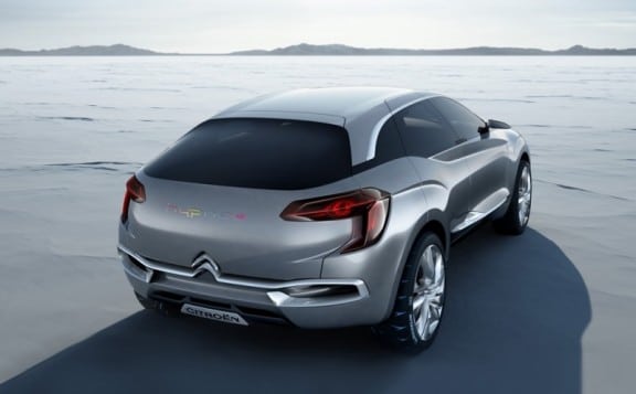 la citroen hypnos en vue arriere