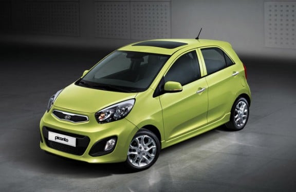 kia picanto 2011 face avant photo officielle