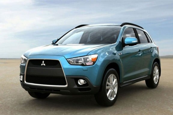 le suv Mitsubishi ASX en vue 3/4 avant