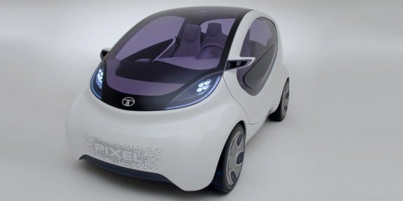 la tata pixel vue de l'avant