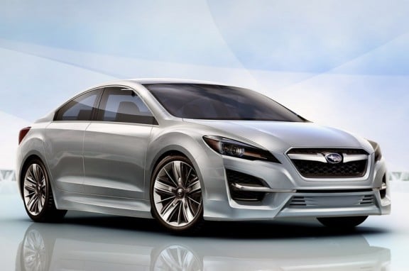 le concept-car de la subaru impreza