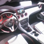photo espion de l'intérieur de la future mercedes classe a 2012