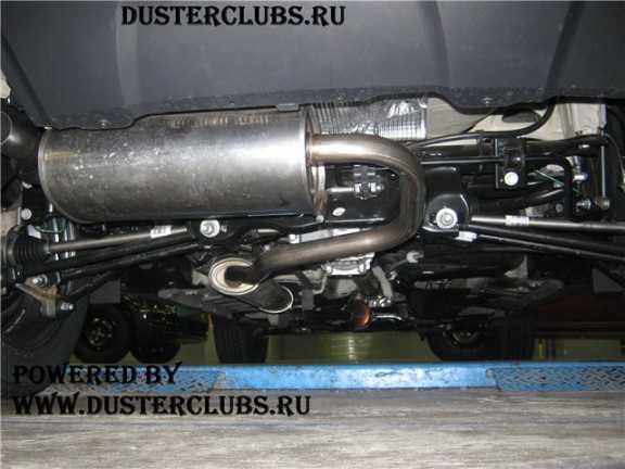 le chassis du dacia duster