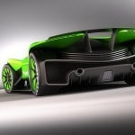 L'arriere de la kawasaki ZX-770R