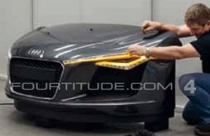 première photo volée de ce qui pourrait être la future audi R8 2012