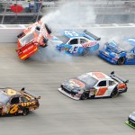 une course de stock-car aux Etats-Unis : la NASCAR