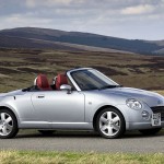 le cabriolet daihatsu copen vu de profil