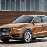 l'avant de l'Audi Q1