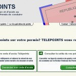 le service télépoint pour consulter le solde de points de son permis