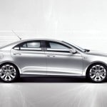 la dacia logan 2 2012 vue de profil