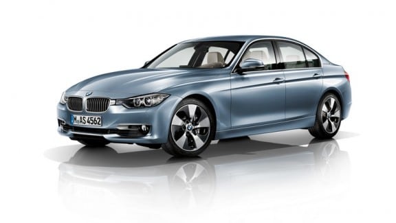 la nouvelle bmw serie 3 f30 en vue 3/4 avant