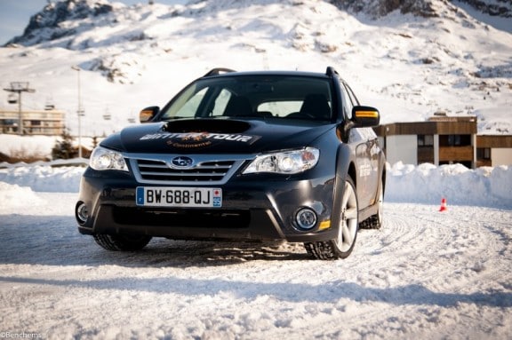 le test de l'impreza 2.0d diesel