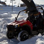 un polaris zrz en vue 3/4 avant