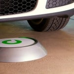 une borne de recharge wirless pour une voiture electrique