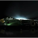 la nouvelle Caterham-Renault CT01 2012 vue de profil