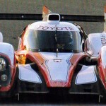 la toyota lmp1 2012 du mans vu de face