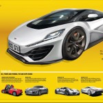 la future mclaren f1 2014 en vue 3/4 avant