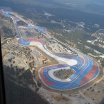 le trace du circuit du castellet anciennement appele paul ricard