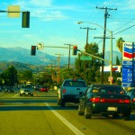une route dans l'etat de la californie aux etats-unis