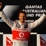 Button victorieux au grand prix d'australie 2012