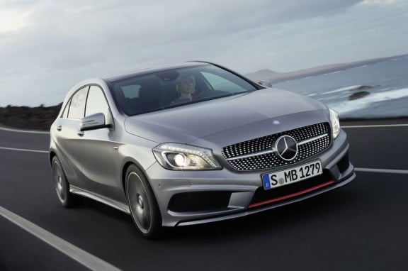 la mercedes classe a 250 2012