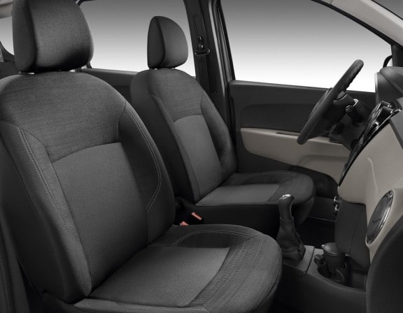 les sièges avant du dacia lodgy