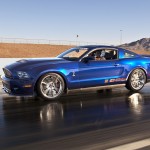 la shelby 1000 sur la piste