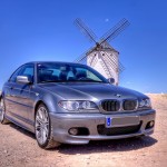 l'avant d'une serie 3 e46 pack sport