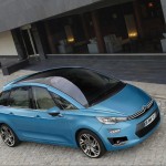 le futur citroen c4 picasso vu de l'avant
