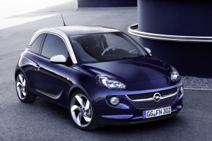 l'opel adam 2012 en vue avant