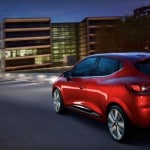 la partie arrière de la renault clio iv