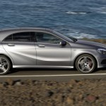 la mercedes classe a 2012 vue de profil