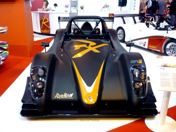 la Radical SR8 RX vue de l'avant