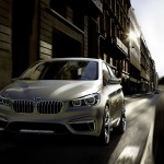 le bmw active tourer vu de l'avant