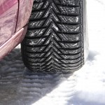 test d'un pneu hiver sur la neige